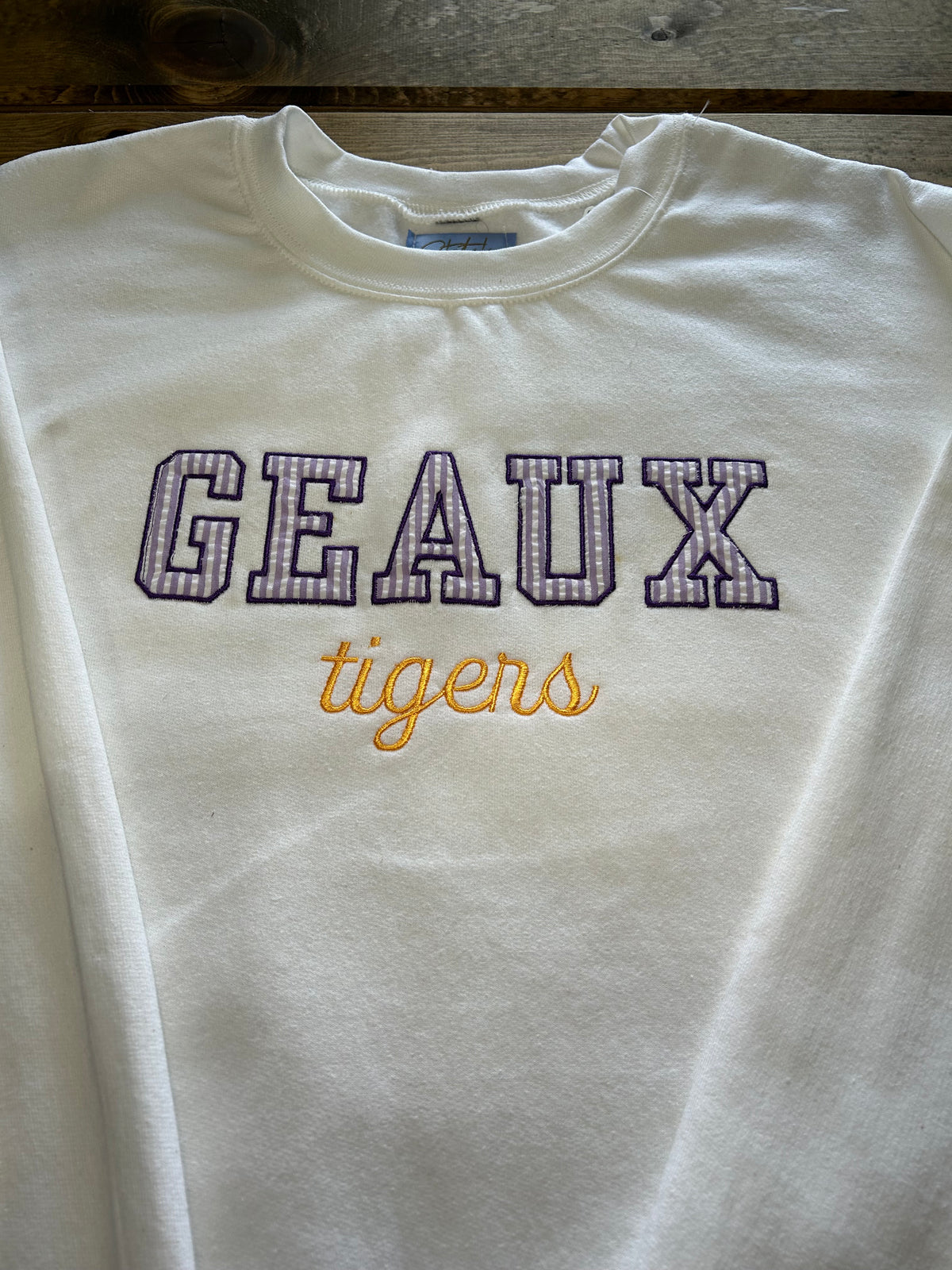 Geaux Tigers Crewneck