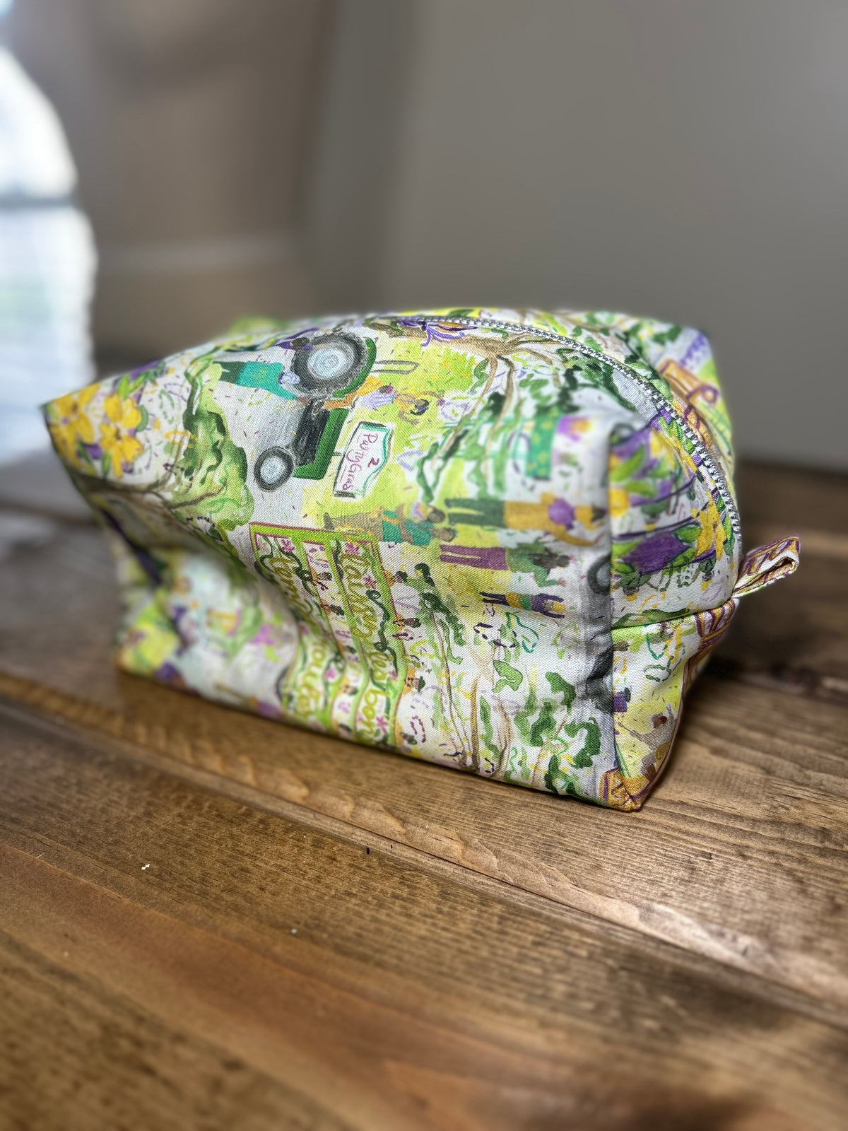 Mardi Gras Makeup Bag