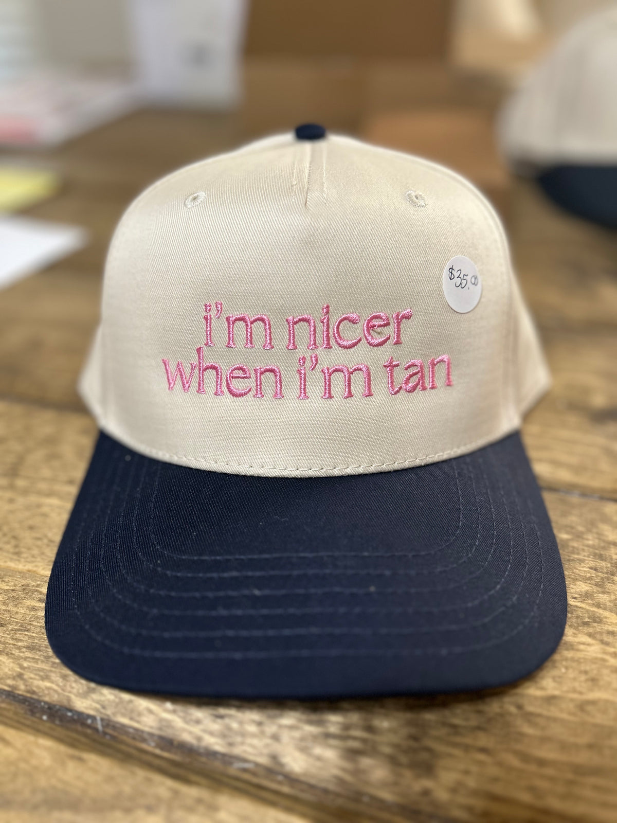 I'm Nicer When I'm Tan Hat