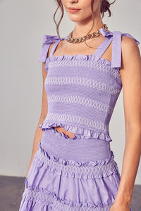 Parade Grounds Smocked Top