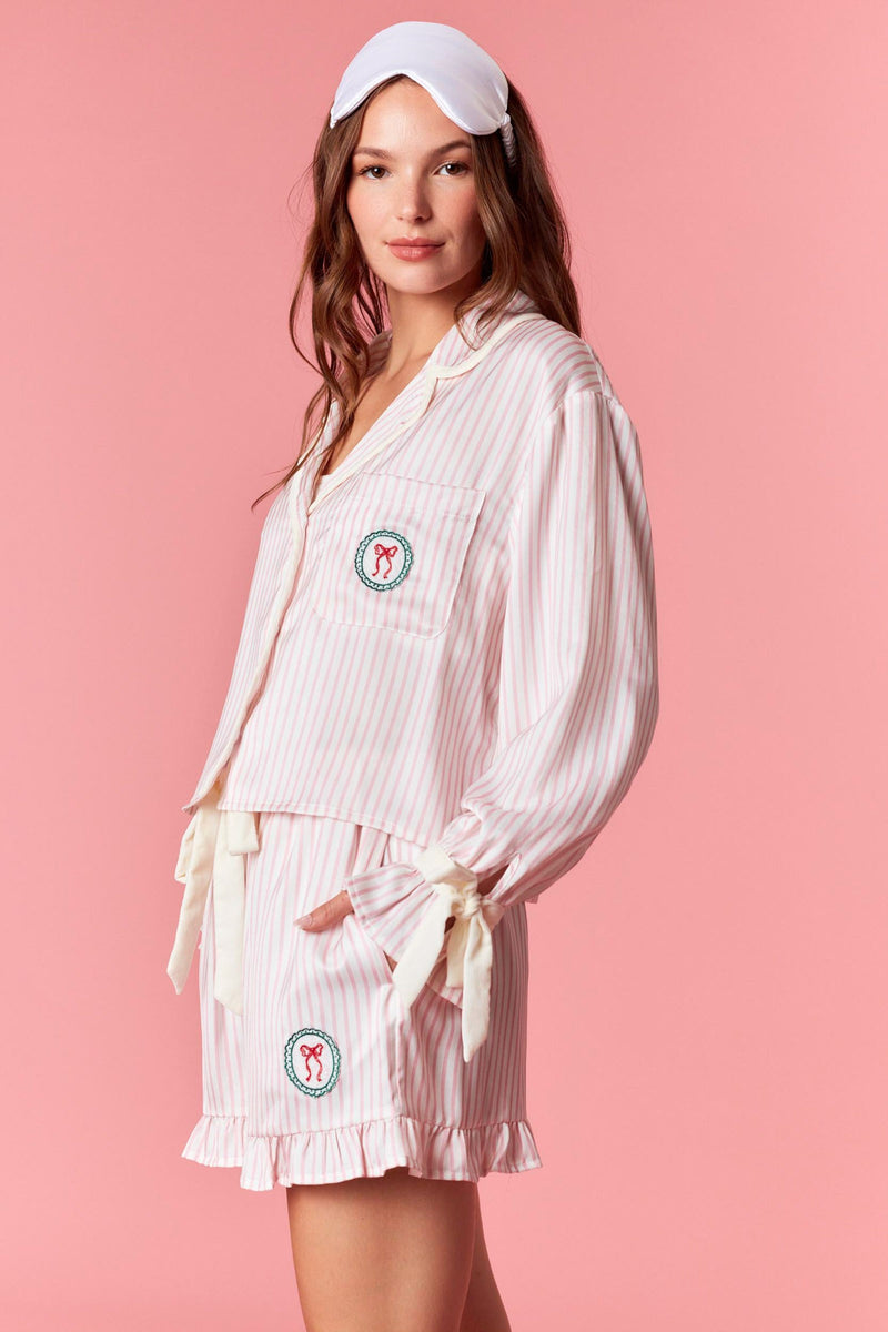 Christmas Wreath PJ Set