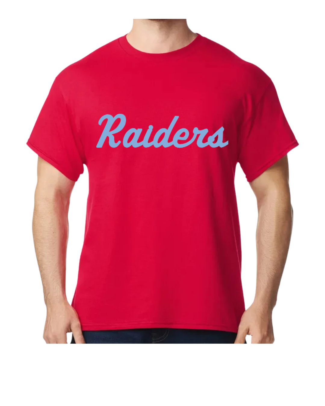 Raiders Script Tee