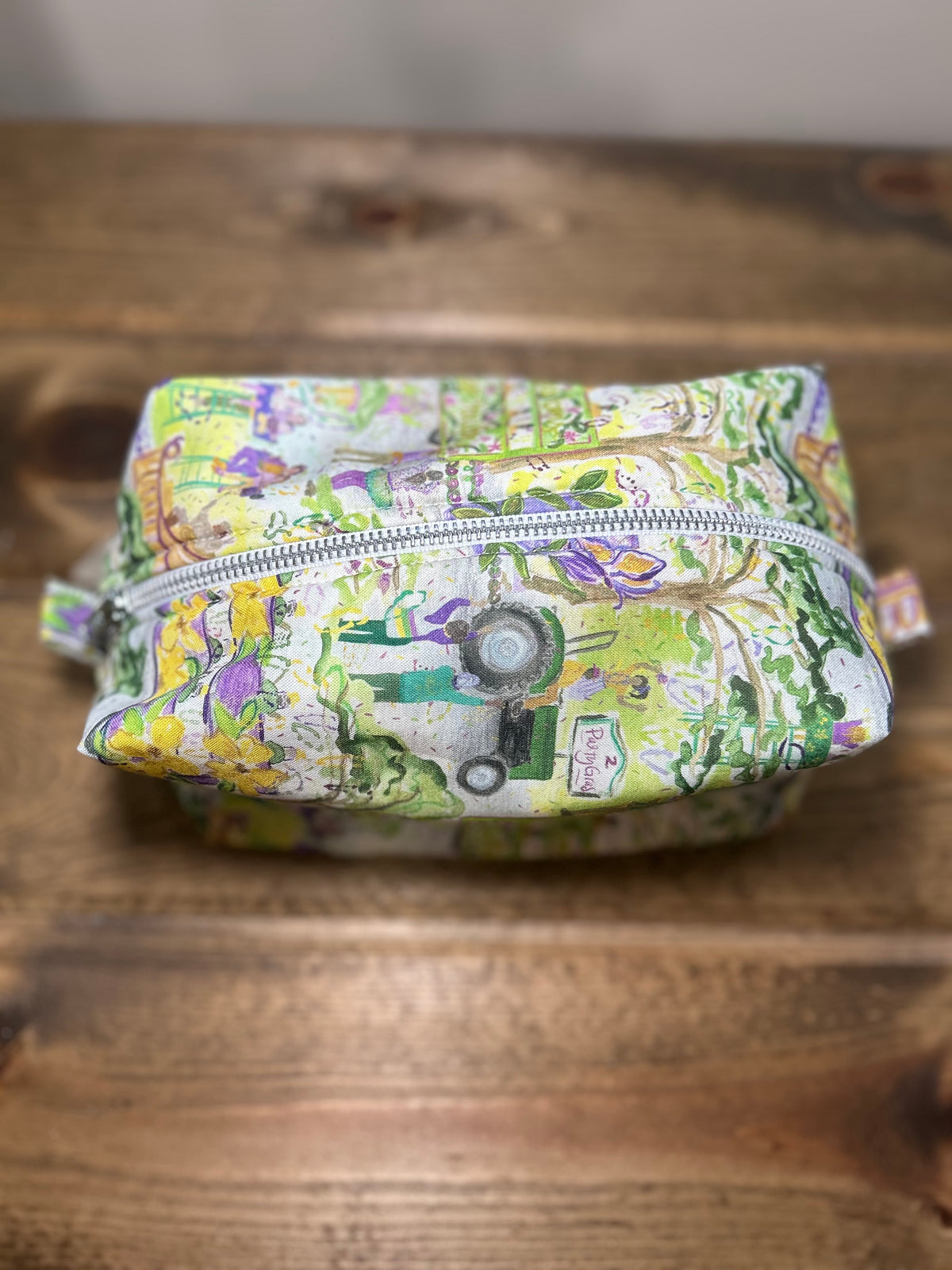 Mardi Gras Makeup Bag