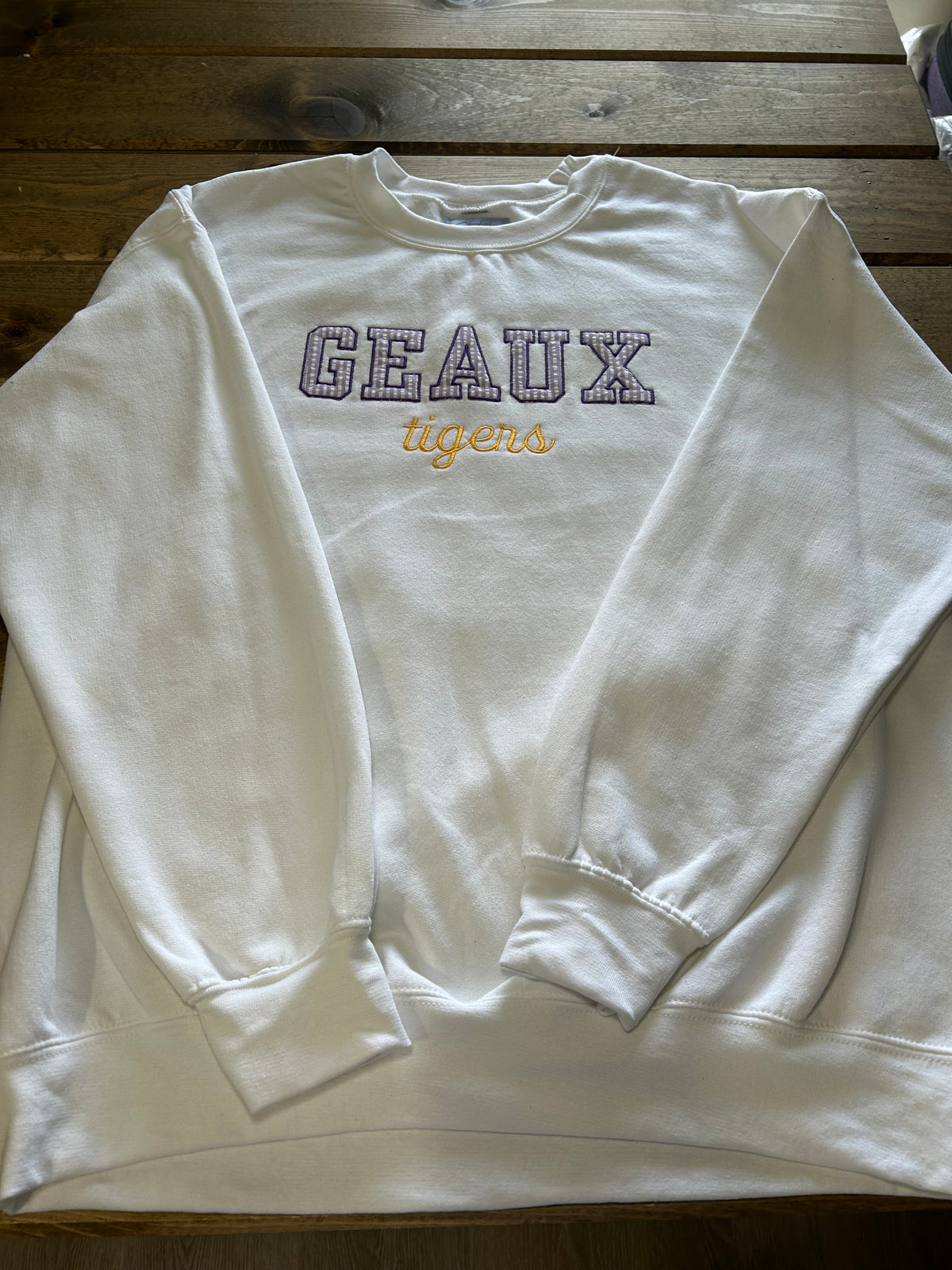 Geaux Tigers Crewneck