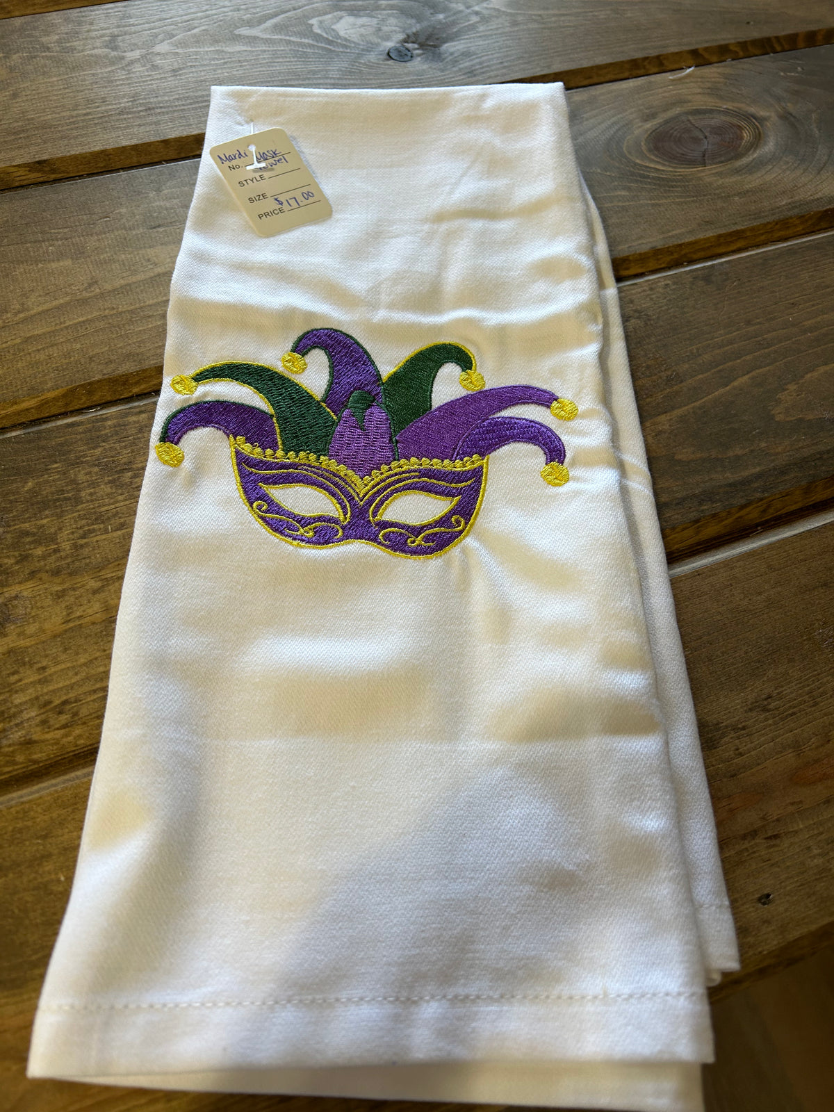 Mardi Mask Towel