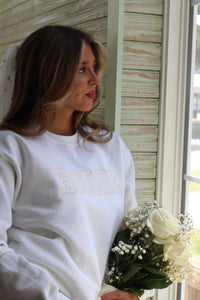 Lace Bride Crewneck
