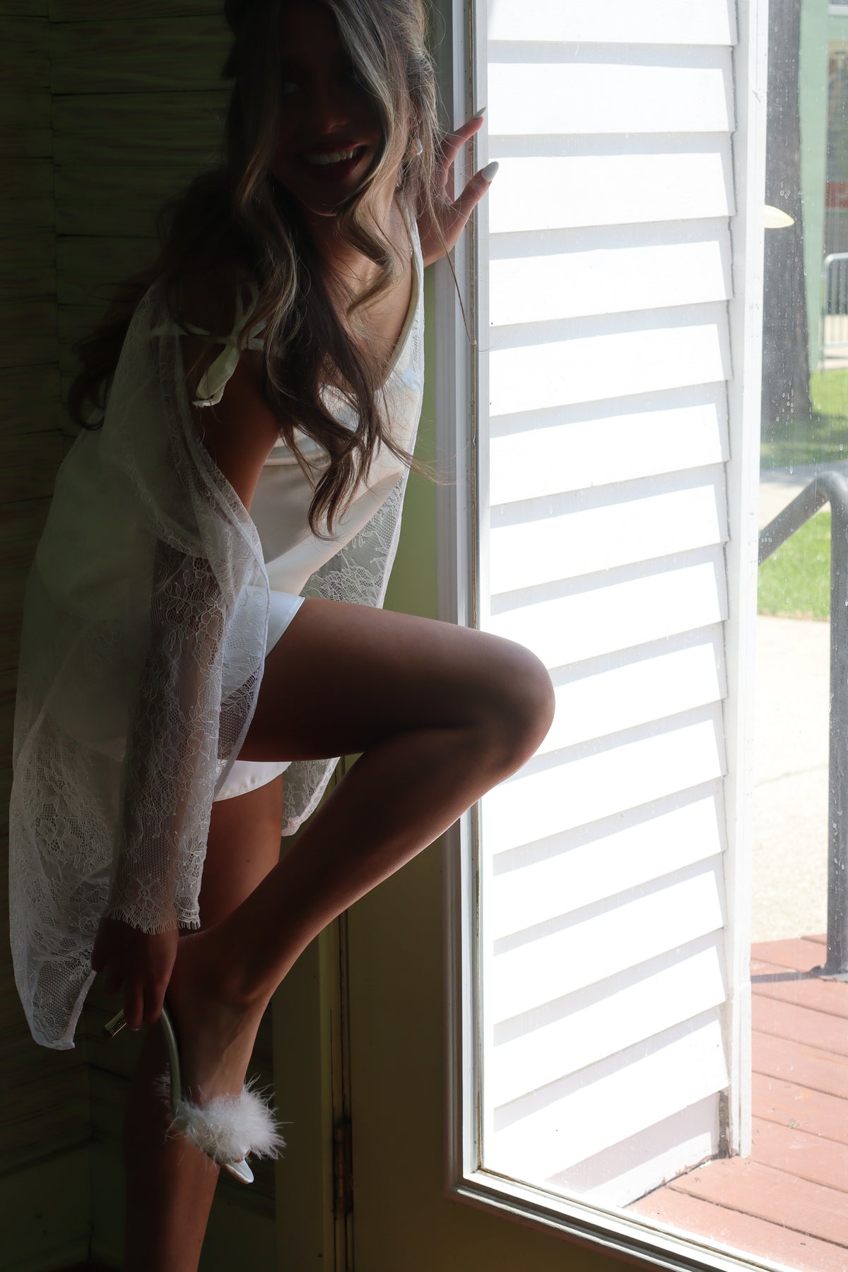Lover Lace Robe