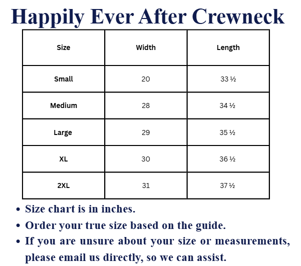 Happily Ever After Crewneck