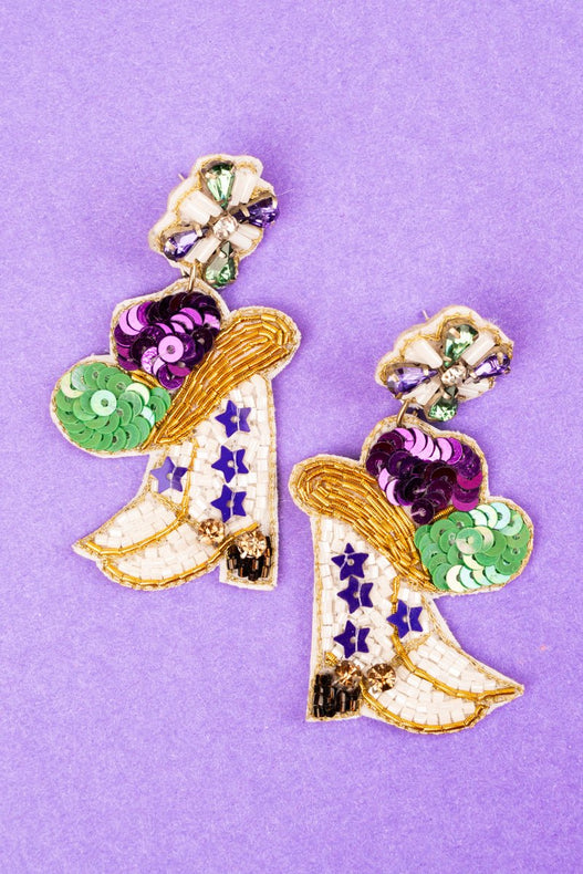Parade Boot Earrings