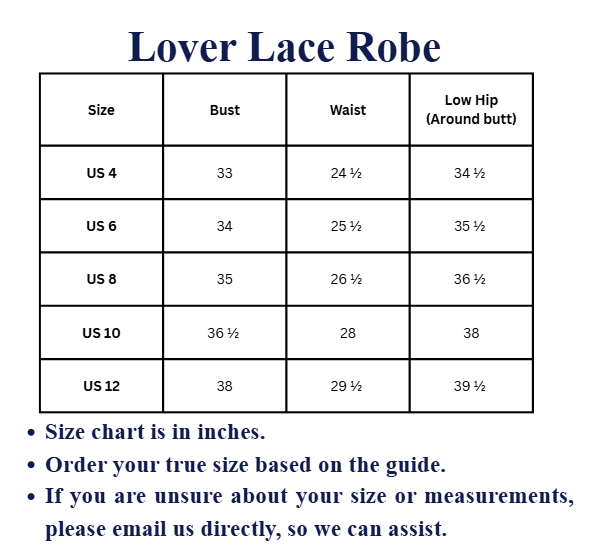 Lover Lace Robe