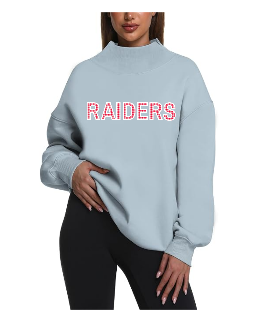 Raiders Mockneck Sweatshirt