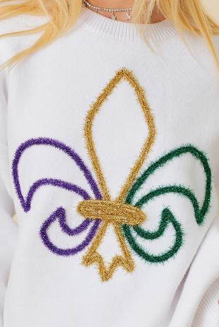 Fleur De Lis Sweater