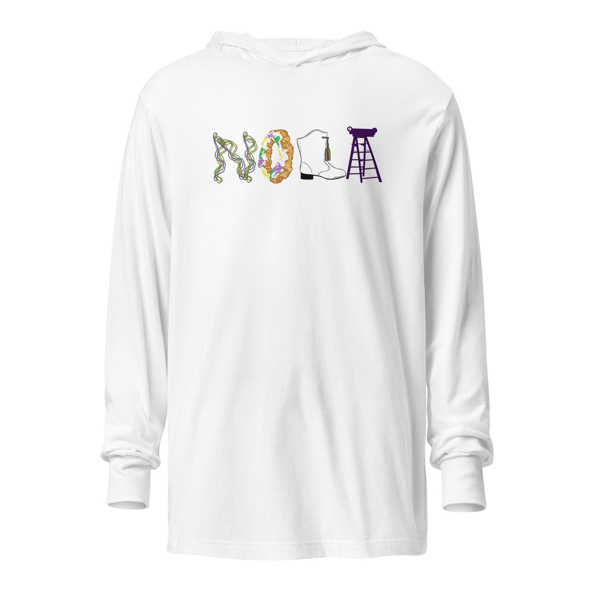 Lightweight Mardi Gras NOLA tee
