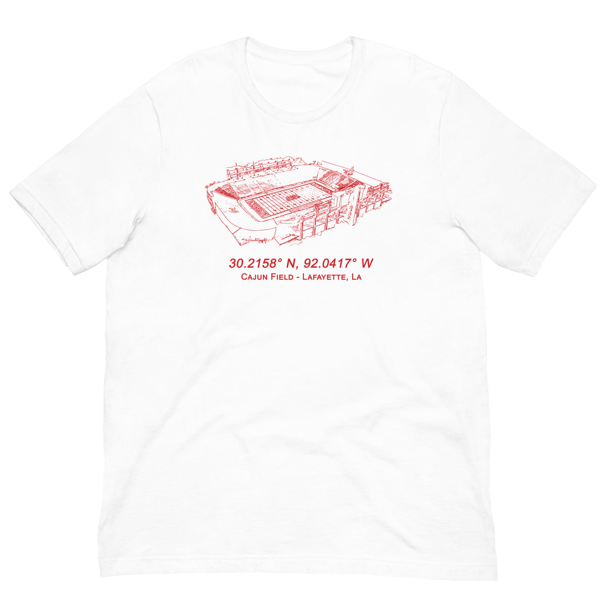 CAJUN FIELD tee