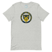 Holy Angels crest throwback